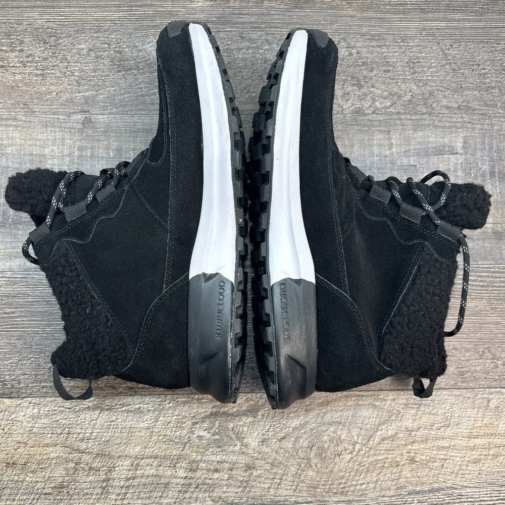 KURU Atom Lumi Women's 10 Boots Black White Outdoor Waterproof Winter Shoes